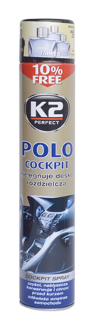 K2 K407FA0 POLO COCKPIT 750 ml BLACK - ochrana vnitřních plastů