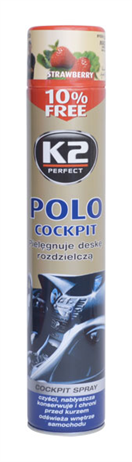 K2 K407ST0 POLO COCKPIT 750 ml STRAWBERRY - ochrana vnitřních plastů