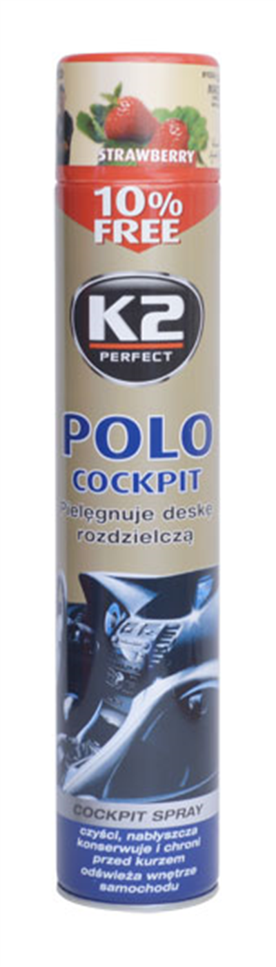 POLO COCKPIT 750 ml STRAWBERRY - ochrana vnitřních plastů