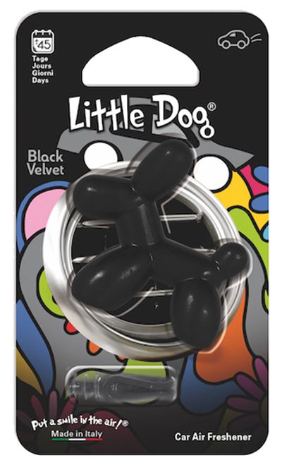LITTLE DOG BLACK VELVET