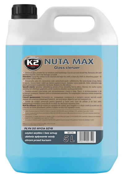 NUTA MAX 5 l - čistič skel