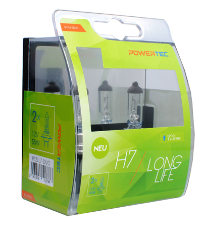 Žárovka H7/12V 55W PX26D LONGLIFE DUO
