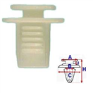 ROMIX 10148 Příchytka panelu pod čelní sklo