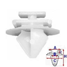 ROMIX 12409 Příchytka pro boční lišty