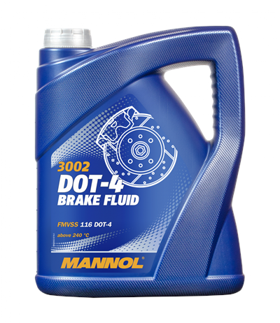 BRZDOVÁ KAPALINA DOT4 - 5,0L