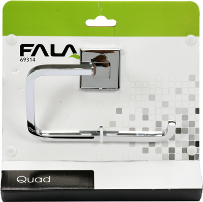 Držák toaletního papíru Quad Chrom