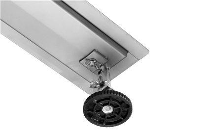 Lineární koupelnový žlab Černé Sklo 80 cm WET&DRY