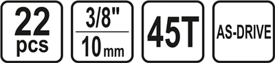 Gola sada 3/8
