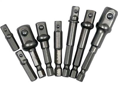Sada adaptérov pre vrtáky HEX 1/4