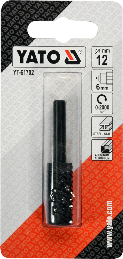 Hrotová rašple na kov 12 mm