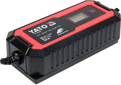 Nabíjačka batérií s LCD displejom 6V/2A, 12V/8A