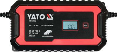 Nabíjačka batérií s LCD displejom 6V/2A, 12V/10A