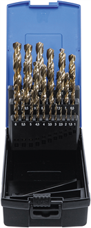 BGS technic 116 Vrtáky do kovu 1-13 mm, kobaltové HSS-G M35, sada 25 dielov - BGS 116