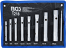 BGS technic 1218 Klíče trubkové, oboustranné 6x7-20x22mm,  8ks - BGS 1218