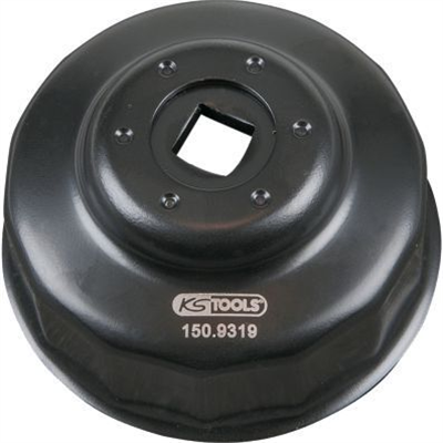Klíč na olejové filtry miskovitý 64 mm, 14 hran