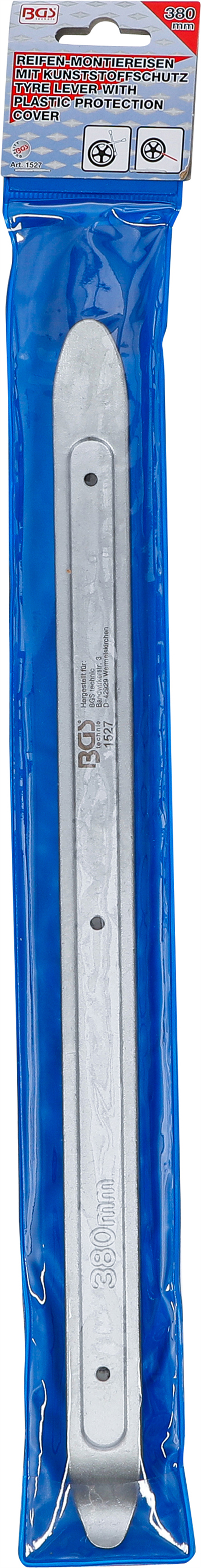 Páka na montáž pneumatík - montážna páka 380 mm, s plastovým chráničom ráfika - BGS 1527
