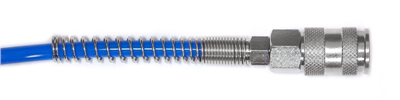 Profi spirálová PU hadice 10 m, o 6,5/10 mm, s rychlospojkou