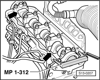 Aretace vačky VAG TDi, TD, D