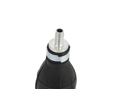 Ruční gumová pumpička - balónek 8 mm, 2x hadice 1 metr
