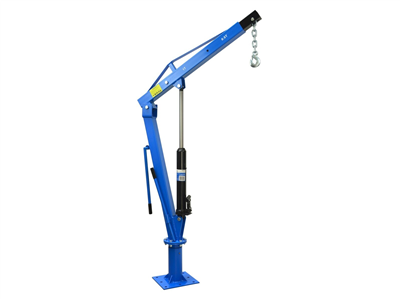 Dielenský hydraulický žeriav 1 t, otočný skladací