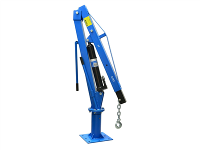 Dielenský hydraulický žeriav 1 t, otočný skladací