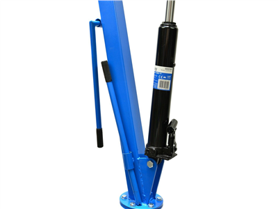 Dielenský hydraulický žeriav 1 t, otočný skladací