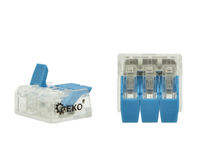 Svorky s páčkou na vodiče 0.14-4mm2, sada 60ks GEKO
