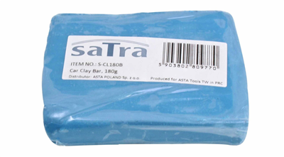 Čisticí hlína na lak auta, Clay Bar 180 g – Satra S-CL180B