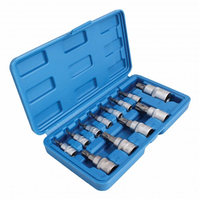 Nástrčné kľúče TORX-TS s otvorom 1/4