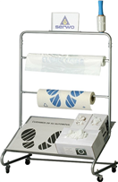 Serwo SR960708 Vozík pro uložení ochranných potahů, koberečků a vaků - SR960708