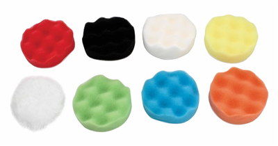 Sada leštících houbiček, 80 mm, 8 ks – Satra S-RE9PS