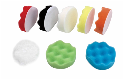 Sada leštících houbiček, 80 mm, 8 ks – Satra S-RE9PS