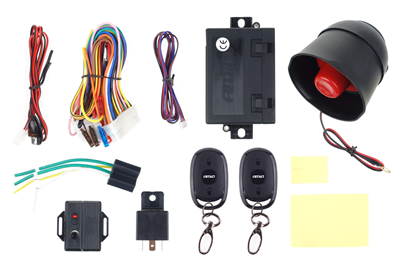 Autoalarm s diaľkovými ovládačmi CA14 AMiO-01678