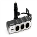 Roztrojka autozapaľovača + USB SOC-04