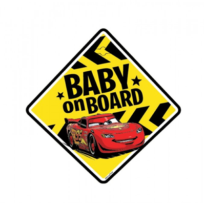 Tabuľka do auta - Dieťa v aute - BABY ON BOARD CARS