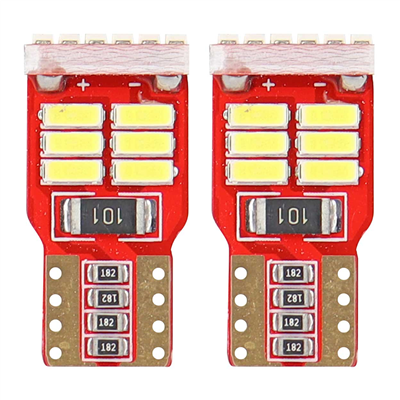 LED žiarovky CANBUS 18SMD 4014 T10e (W5W) White 12V