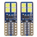 LED žiarovky CANBUS 8SMD 2835 T10e (W5W) White 12V/24V