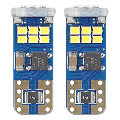 LED žiarovky CANBUS 18SMD UltraBright 2016 T10e (W5W) White 12V/24V
