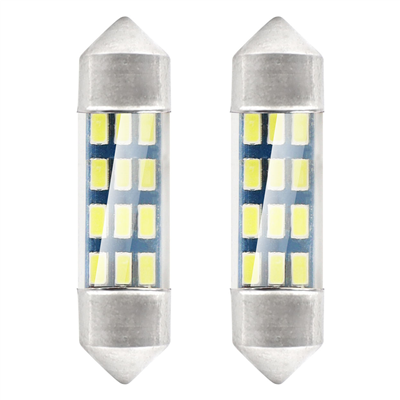 LED žiarovky STANDARD 3014 12SMD Festoon C5W C10W C3W 36mm White 12V