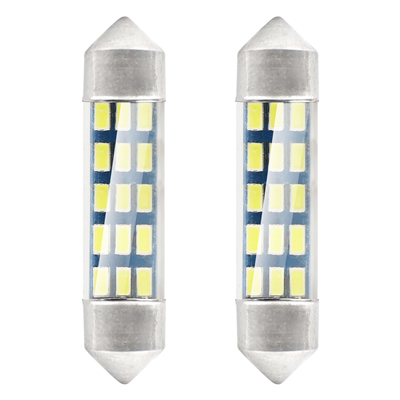 LED žiarovky STANDARD 3014 15SMD Festoon C5W C10W C3W 39mm White 12V