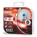 Osram 64151NL-2HB Halogénové žiarovky Osram H3 12V 55W PK22S NIGHT BREAKER LASER +150% 2ks