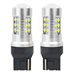 LED žiarovky CANBUS 3030 24SMD T20 7440 W21W White 12V/24V