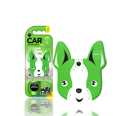 Osviežovač vzduchu AROMA CAR DOG Fancy Green Polymér