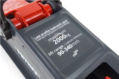 Hydraulický zdvihák nízkoprofilový 2T CE AMIO-02500