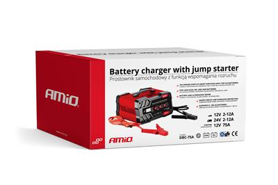 Nabíjačka so štartovacou funkciou 12A 12/24V 75A