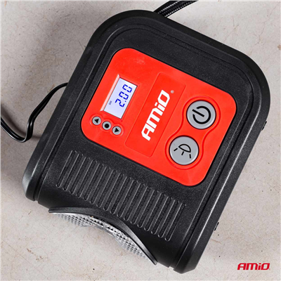 Digitálny kompresor do auta s LED displejom 12V Acomp-10 AMiO-02380
