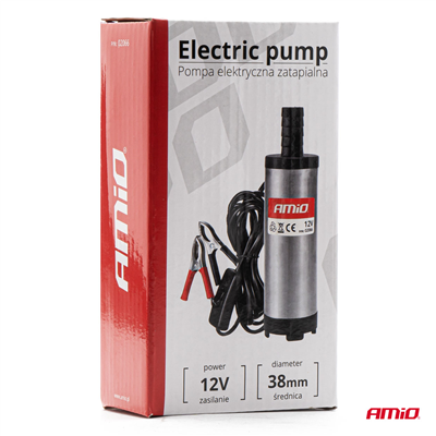 Elektrické čerpadlo na naftu 12V ponorné, priemer 38 mm