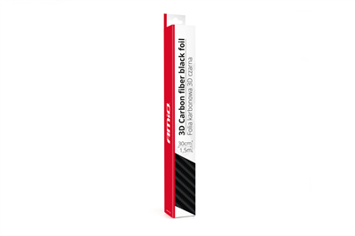 Karbónová fólia čierna 3D 30cm x 150cm AMiO-02598