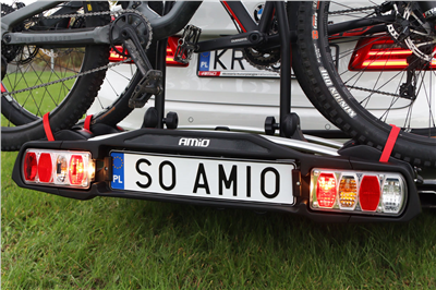 Nosič na bicykle na ťažné zariadenie auta TBC-01/2