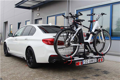 Nosič na bicykle na ťažné zariadenie auta E-Bike TBC-02/2